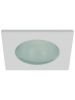 Liteline RTM3X15S-FWH - 3½″ Flat White Square Shower Trim - For MR16 Lamp Liteline RTM3X15S-FWH - 3½″ Flat White Square Shower Trim - For MR16 Lamp